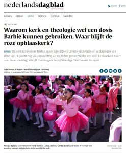Opinie-artikel Nederlands Dagblad
